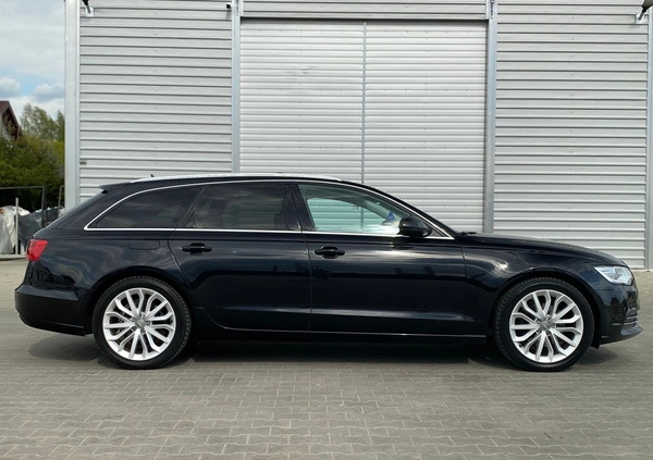 Audi A6 cena 59900 przebieg: 216000, rok produkcji 2012 z Pisz małe 497